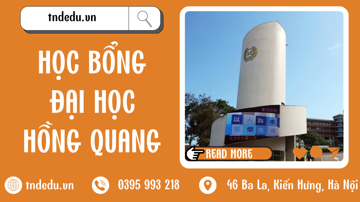 HỌC BỔNG ĐẠI HỌC HỒNG QUANG