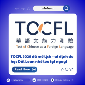 LỊCH THI TOCFL