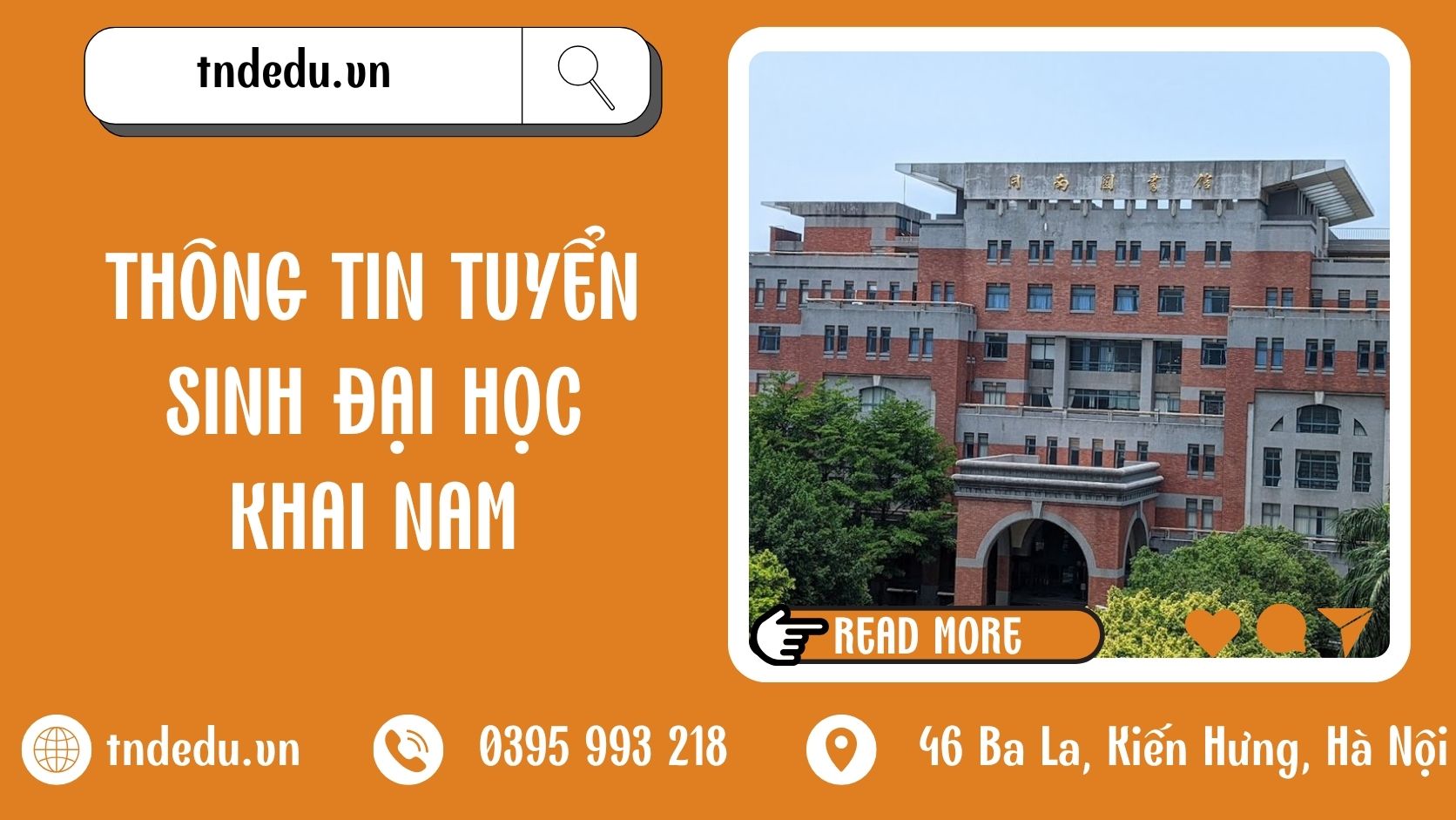 thong-tin-tuyen-sinh-Dai-hoc-Khai-Nam THÔNG TIN TUYỂN SINH ĐẠI HỌC KHAI NAM
