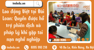 LAO ĐỘNG VIỆT TẠI ĐÀI LOAN: QUYỀN ĐƯỢC HỖ TRỢ PHIÊN DỊCH VÀ PHÁP LÝ KHI GẶP TAI NẠN NGHỀ NGHIỆP
