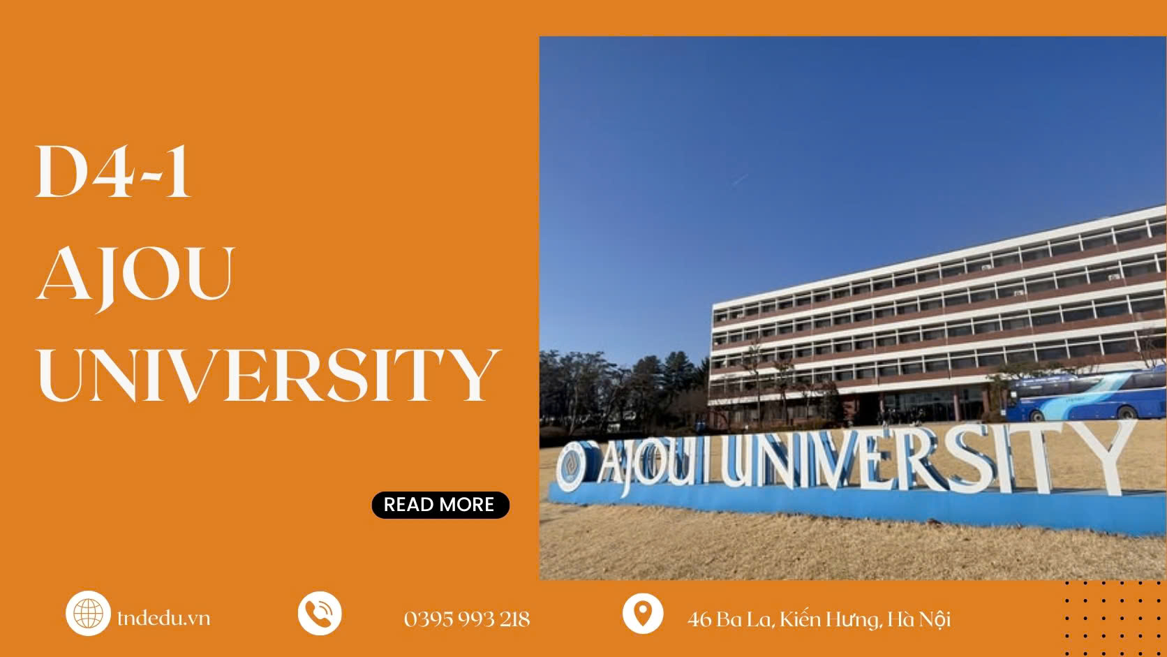 AJOU-UNI ĐẠI HỌC AJOU- DU HỌC HÀN QUỐC
