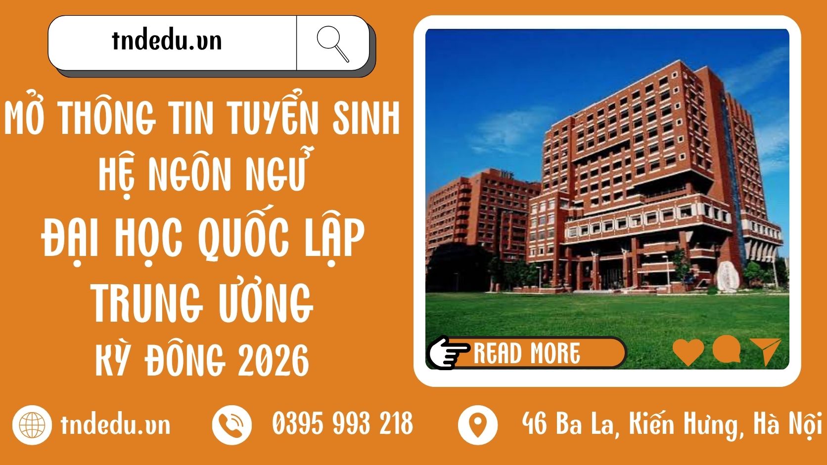 QUOC-LAP-TRUNG-UONG-KY-DONG TRƯỜNG ĐẠI HỌC QUỐC LẬP TRUNG ƯƠNG KỲ ĐÔNG 2026 HỆ NGÔN NGỮ