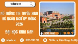 ĐẠI HỌC KHAI NAM