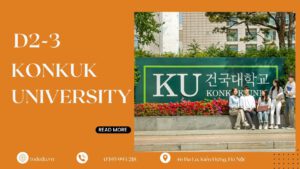 ĐẠI HỌC KONKUK - HỆ THẠC SĨ